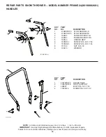 Предварительный просмотр 26 страницы Poulan Pro 428701 Owner'S Manual