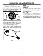 Предварительный просмотр 17 страницы Poulan Pro 428707 Owner'S Manual