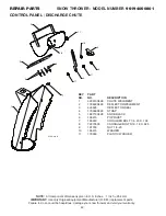 Предварительный просмотр 24 страницы Poulan Pro 428707 Owner'S Manual