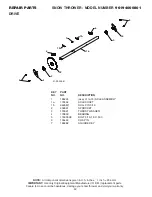 Предварительный просмотр 32 страницы Poulan Pro 428707 Owner'S Manual