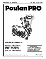 Poulan Pro 429896 Owner'S Manual предпросмотр