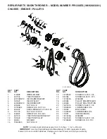 Предварительный просмотр 35 страницы Poulan Pro 429896 Owner'S Manual