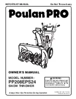 Poulan Pro 429956 Owner'S Manual предпросмотр