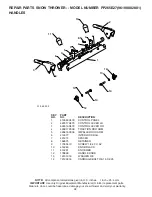 Предварительный просмотр 28 страницы Poulan Pro 430429 Owner'S Manual