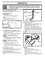 Preview for 8 page of Poulan Pro 432121 Operator'S Manual