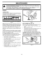 Preview for 12 page of Poulan Pro 432121 Operator'S Manual