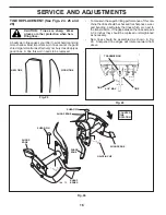 Preview for 16 page of Poulan Pro 432121 Operator'S Manual