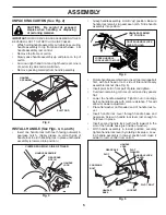 Preview for 5 page of Poulan Pro 433154 Operator'S Manual