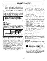 Preview for 15 page of Poulan Pro 435555 Owner'S Manual