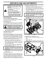 Предварительный просмотр 15 страницы Poulan Pro 436001 Owner'S Manual