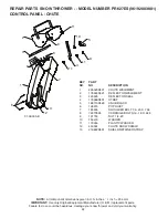 Предварительный просмотр 24 страницы Poulan Pro 436001 Owner'S Manual