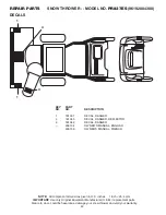 Предварительный просмотр 40 страницы Poulan Pro 436134 Owner'S Manual