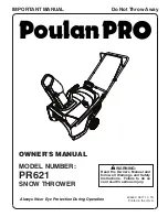 Poulan Pro 436430 Owner'S Manual preview