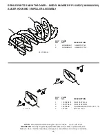 Предварительный просмотр 25 страницы Poulan Pro 437126 Owner'S Manual