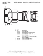 Preview for 42 page of Poulan Pro 437738 Owner'S Manual