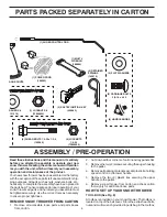 Preview for 4 page of Poulan Pro 437986 Owner'S Manual