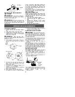 Preview for 8 page of Poulan Pro 530163369 Instruction Manual