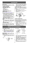 Предварительный просмотр 12 страницы Poulan Pro 530163731 Instruction Manual