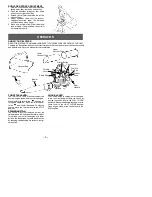 Предварительный просмотр 5 страницы Poulan Pro 530164583 Instruction Manual