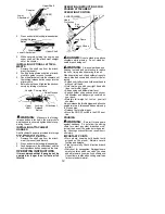 Предварительный просмотр 12 страницы Poulan Pro 530165221 Instruction Manual