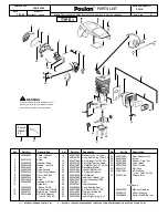 Предварительный просмотр 2 страницы Poulan Pro 530165403 Parts List