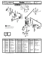 Предварительный просмотр 3 страницы Poulan Pro 530165403 Parts List