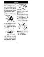 Предварительный просмотр 7 страницы Poulan Pro 545137273 Instruction Manual