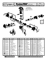 Предварительный просмотр 2 страницы Poulan Pro 545192169 Parts List