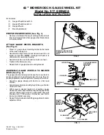 Preview for 1 page of Poulan Pro 917GWN42A Installation Instructions