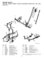 Предварительный просмотр 16 страницы Poulan Pro 960 12 00-87 Illustrated Parts List