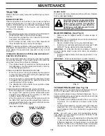 Preview for 16 page of Poulan Pro 96011017800 Owner'S Manual