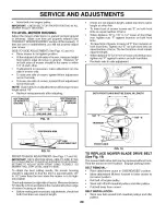 Предварительный просмотр 20 страницы Poulan Pro 96011019600 Owner'S Manual