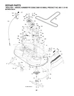 Предварительный просмотр 42 страницы Poulan Pro 96011019600 Owner'S Manual