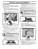 Предварительный просмотр 21 страницы Poulan Pro 96042002400 Owner'S Manual