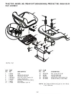 Предварительный просмотр 17 страницы Poulan Pro 96042003900 Repair Parts Manual