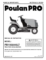 Предварительный просмотр 21 страницы Poulan Pro 96042014701 Manual