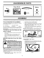 Preview for 5 page of Poulan Pro 960420209 Operator'S Manual