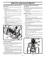 Preview for 21 page of Poulan Pro 960420209 Operator'S Manual