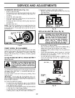 Preview for 22 page of Poulan Pro 960420209 Operator'S Manual