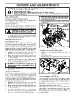 Предварительный просмотр 15 страницы Poulan Pro 96192001600 Owner'S Manual