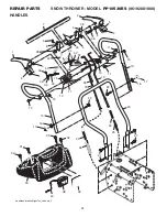 Предварительный просмотр 24 страницы Poulan Pro 96192001800 Owner'S Manual