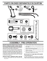 Предварительный просмотр 4 страницы Poulan Pro 96192001803 Owner'S Manual