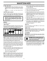 Предварительный просмотр 15 страницы Poulan Pro 96192001803 Owner'S Manual