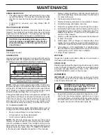 Preview for 14 page of Poulan Pro 96192003300 Owner'S Manual