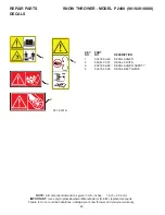 Предварительный просмотр 40 страницы Poulan Pro 96192010000 Owner'S Manual