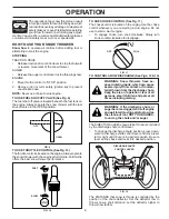 Предварительный просмотр 9 страницы Poulan Pro 96194000500 Owner'S Manual