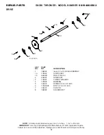 Предварительный просмотр 48 страницы Poulan Pro 96194000503 Owner'S Manual