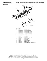 Предварительный просмотр 42 страницы Poulan Pro 96194000504 Owner'S Manual