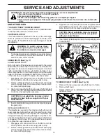 Предварительный просмотр 15 страницы Poulan Pro 96194000505 Owner'S Manual