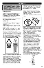 Preview for 43 page of Poulan Pro 967061401 Instruction Manual